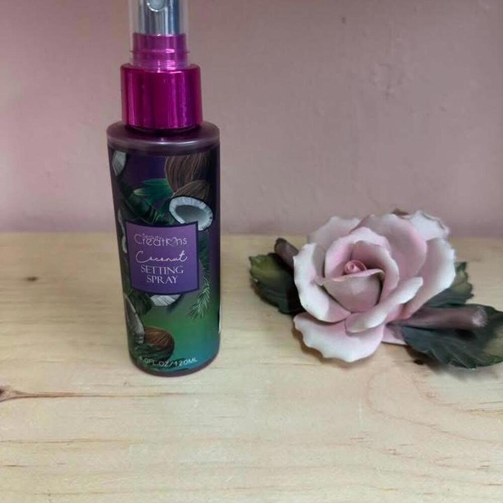 New Coconut Scented Beauty Creations Setting Spray